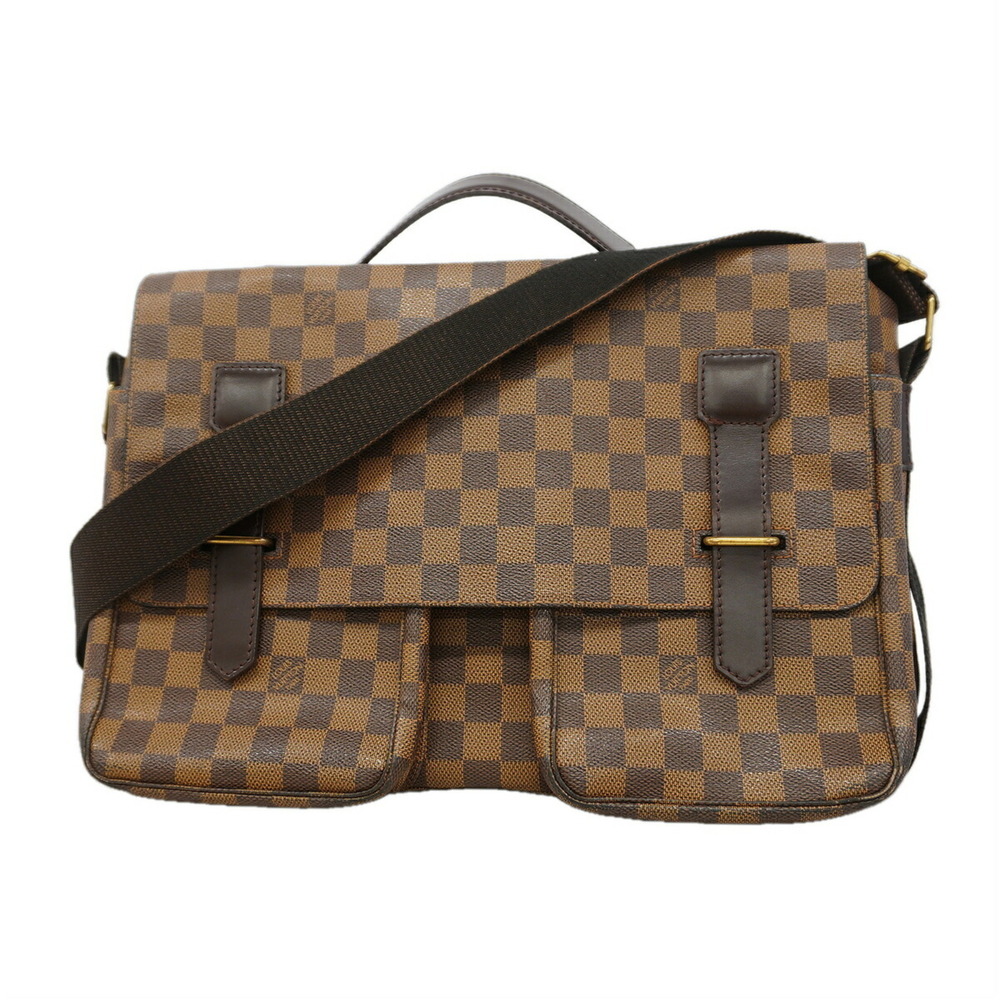 Louis Vuitton Damier Broadway Handbag N42270 Ebene 2-way bag for men and wome...
